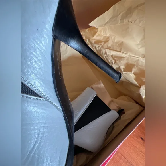 acne studios jemma boot white size 38 - Picture 3 of 7